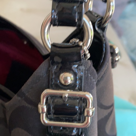 Coach Madison Black Hobo Bag - Picture 4 of 11